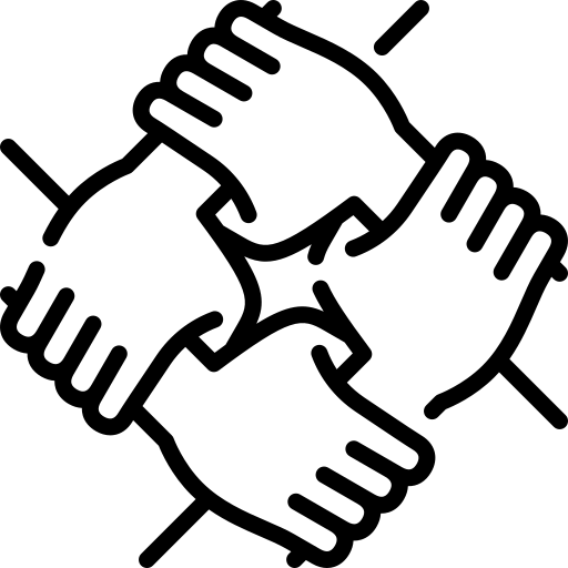 Echtes Zusammensein